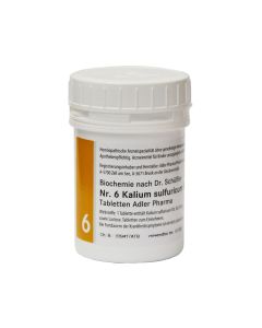 Schüssler Salz 6 Kalium sulfuricum D6 Adler 