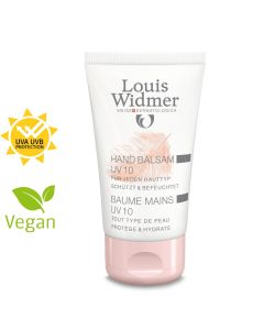 LOUISE WIDMER Handbalsam UV 10 Ohne Parfum