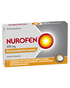 NUROFEN SCHMTBL 200MG LEMON