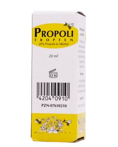 PROPOLIS Tropfen 20% mit Alkohol 20ml