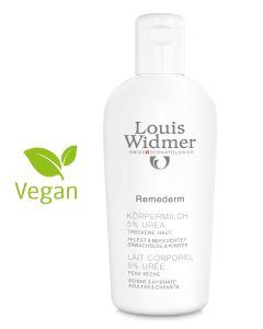 LOUIS WIDMER Remederm Körpermilch 5% Urea