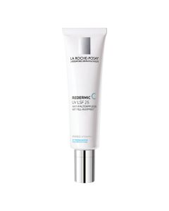 LA ROCHE-POSAY Redermic C UV Anti-Falten Pflege mit Fill-in Effekt und UV-Schutz für Straffheit und Ebenmäßigkeit