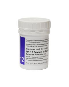 Schüssler Salz 12 Calcium Sulfuricum D 6 ADL