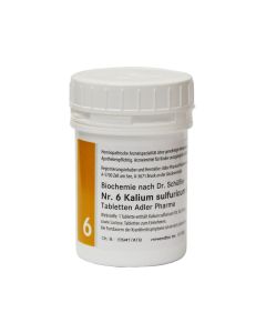 Schüssler Salz  6  Kalium sulfuricum D 6 Adler