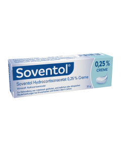 SOVENTOL HYDROCORTISON Creme 0,25% 20g