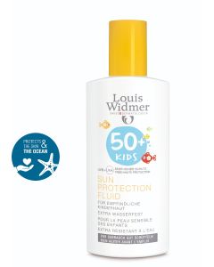 LOUIS WIDMER Kids Sun Protection Fluid 50+ Sonnencreme Ohne Parfum
