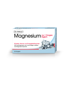 DR. BÖHM Magnesium nur 1 täglich Dragees