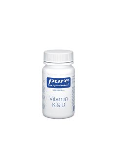 PURE Encapsulations Vitamin K + D Kapseln