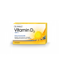 DR. BÖHM Vitamin D 1600IE Kapseln