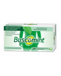Buscomint® 0,2 ml bei Reizdarm