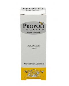 PROPOLIS Tropfen 20% ohne Alkohol 20ml