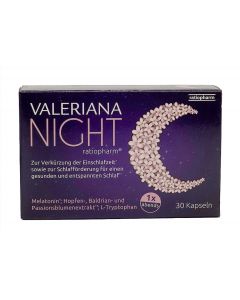 VALERIANA NIGHT Kapseln Ratiopharm