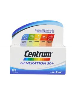 CENTRUM A-ZINK Tabletten Generation 50+