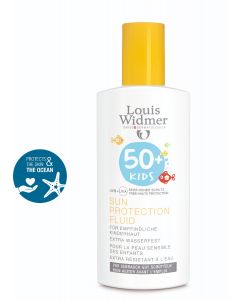 LOUIS WIDMER Kids Sun Protection Fluid 50+ Sonnencreme Ohne Parfum 