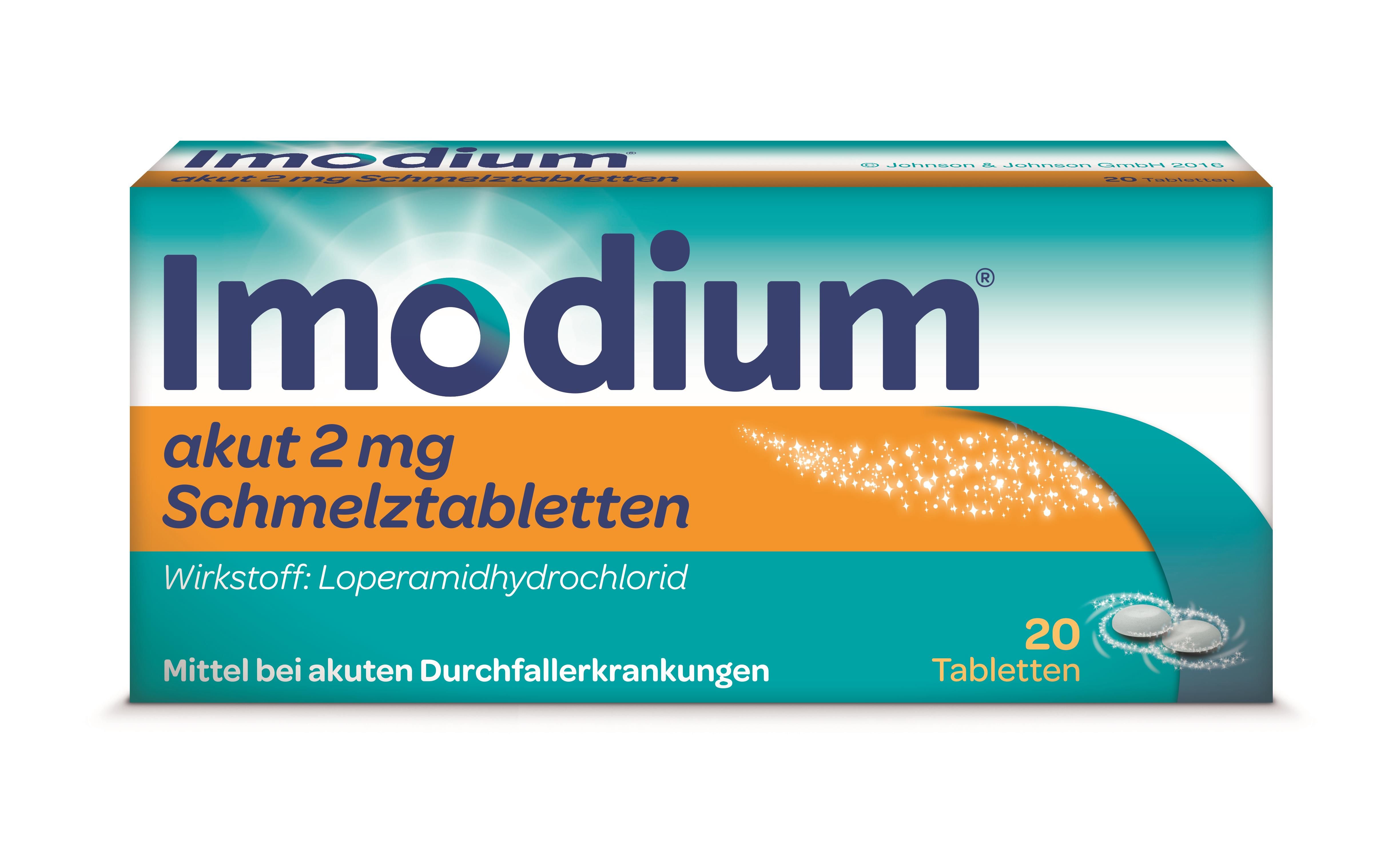 Imodium akut Schmelztabletten 2mg