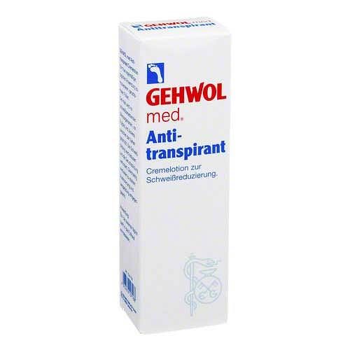 GEHWOL  Antitranspirant  Cremelotion zur Schweißreduzierung  Reduziert den Schweiß und schützt vor Fußgeruch