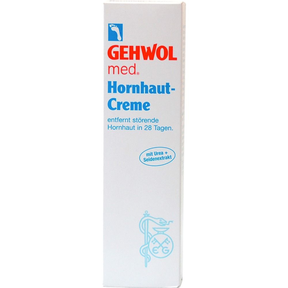 GEHWOL  Hornhaut-Creme  Entfernt störende Hornhaut  Entfernt störende Hornhaut in nur 28 Tagen