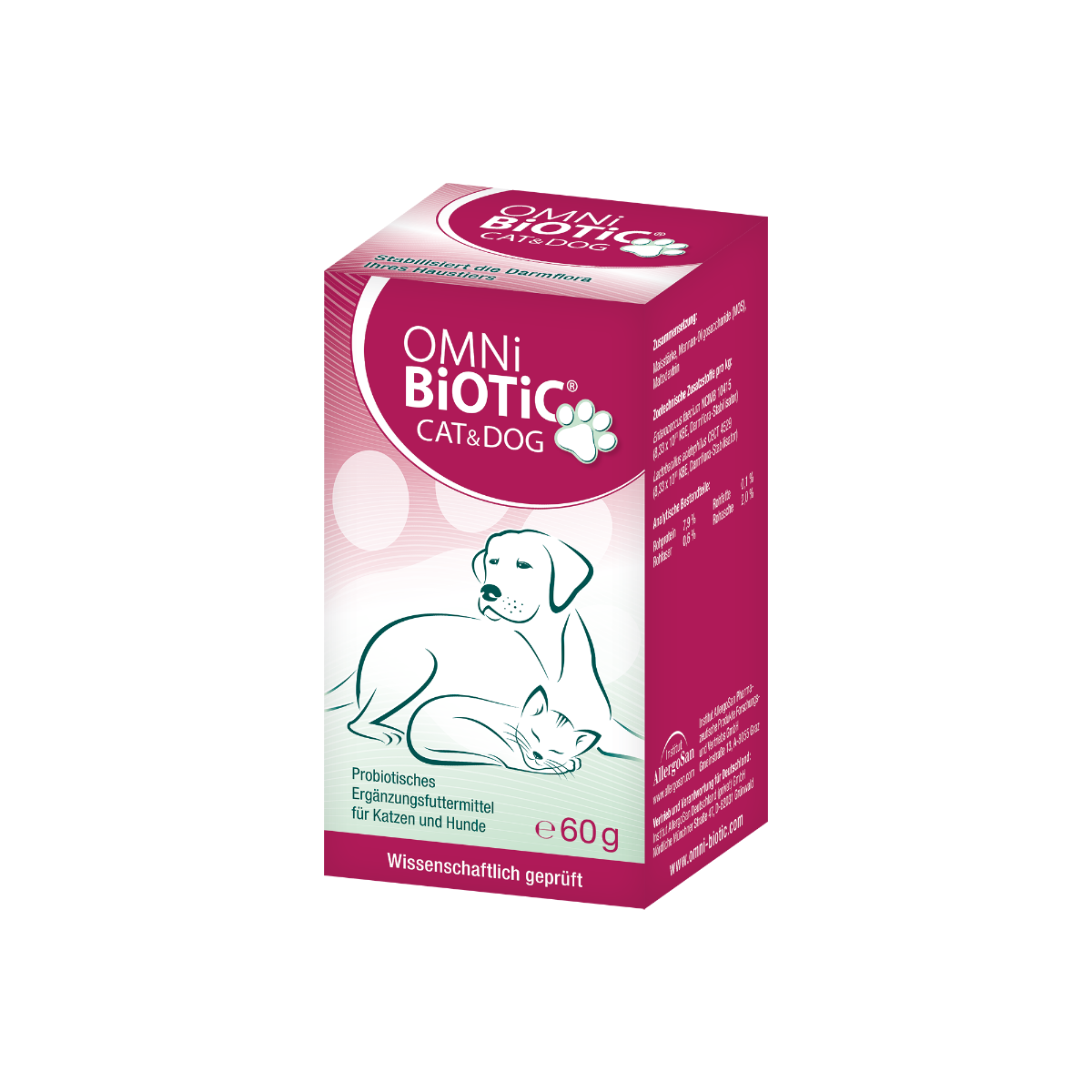 OMNI BIOTIC CAT + DOG Pulver 60g