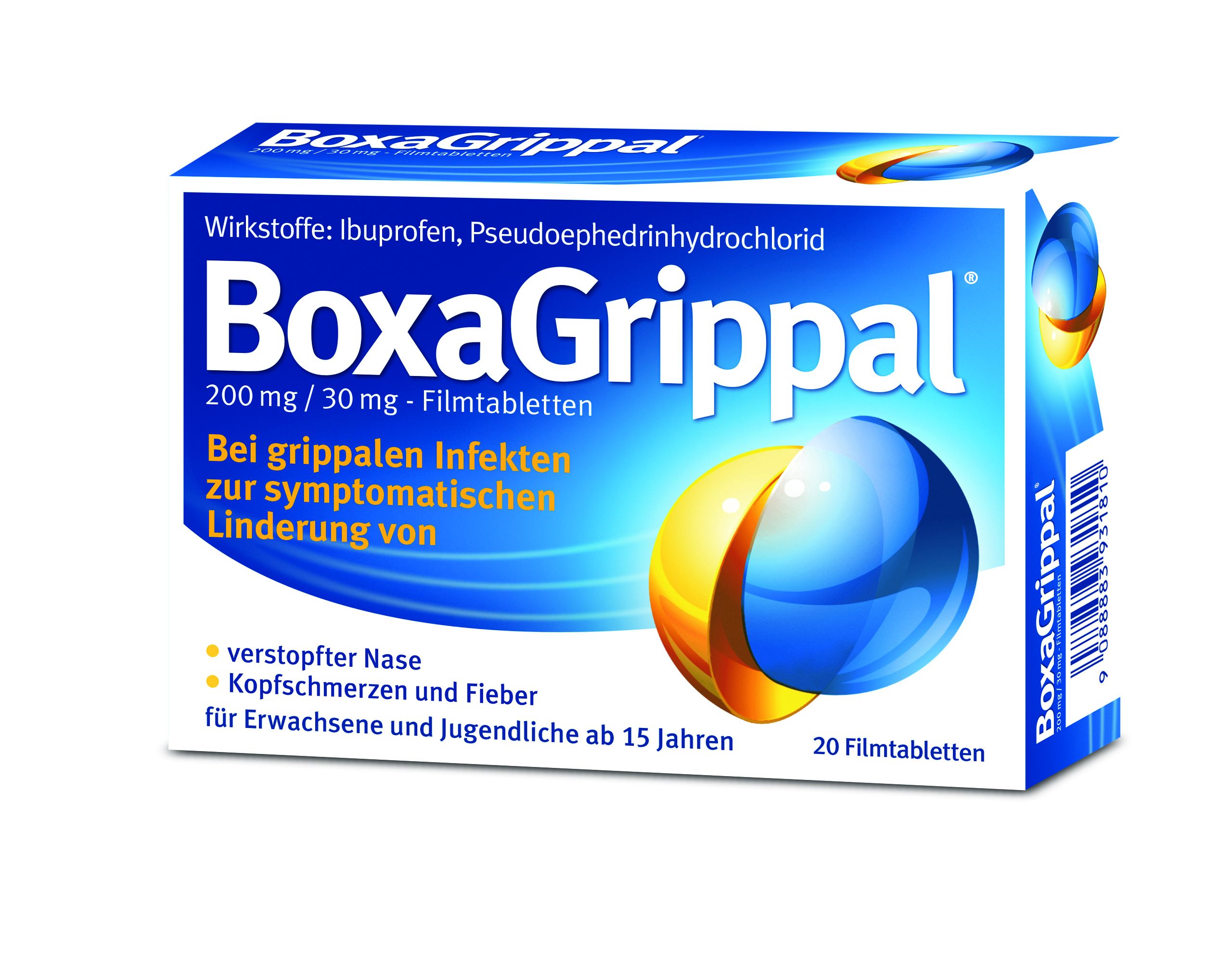 BoxaGrippal® 200 mg/30 mg - Filmtabletten