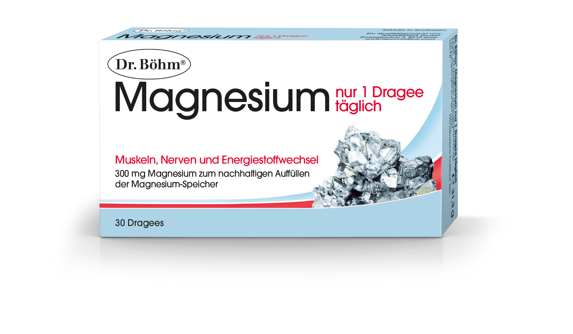 Dr. Böhm Magnesium nur 1 Dragee täglich