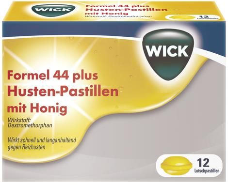 WICK Formel 44 Husten-Pastillen mit Honig
