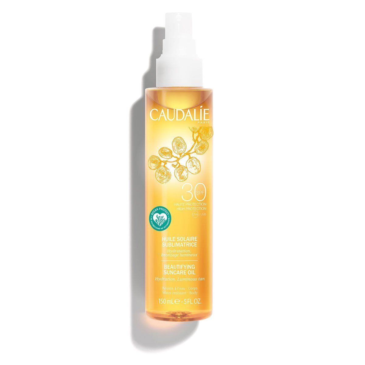 CAUDALIE Sonnenöl für eine schön gebräunte Haut LSF30