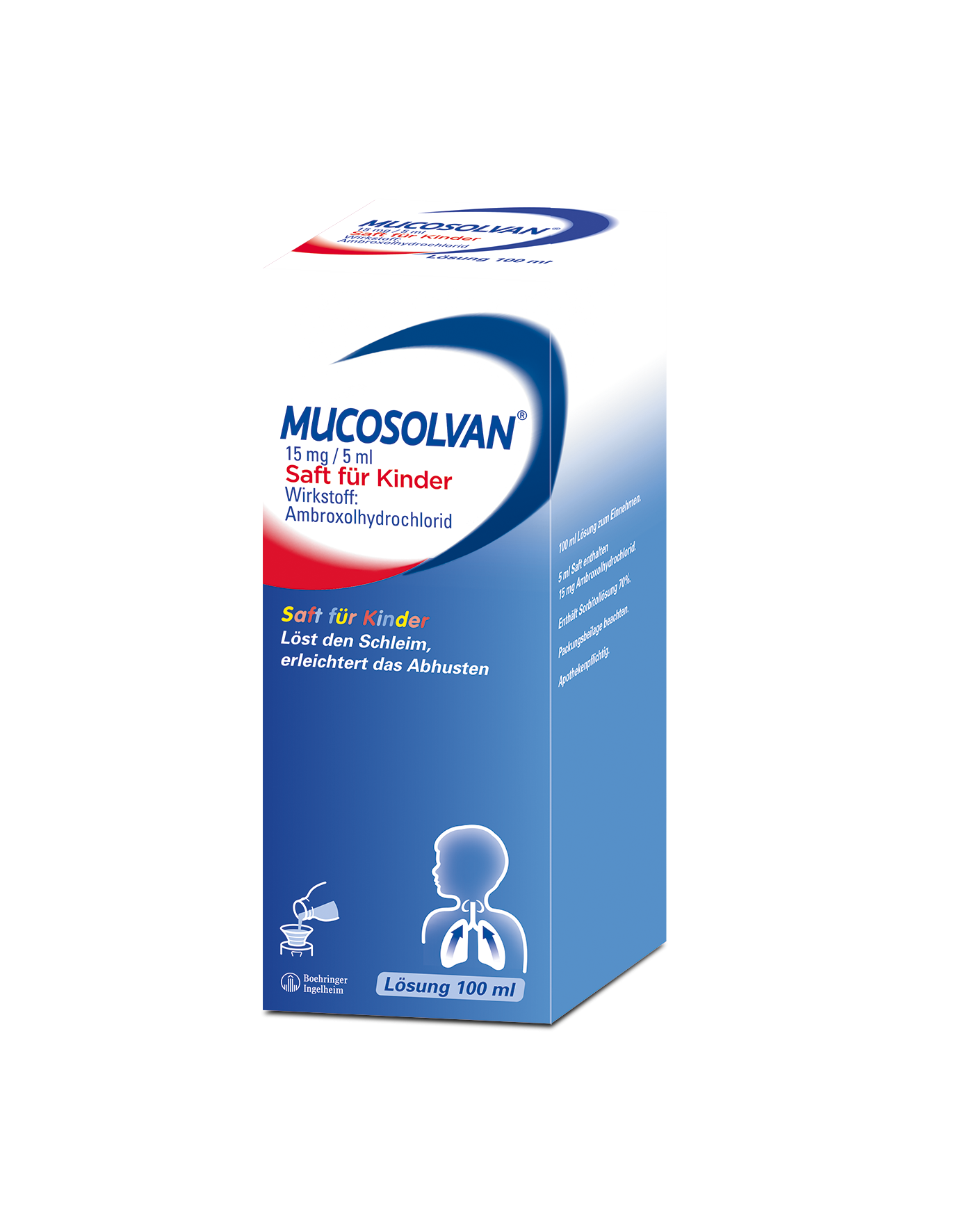 Mucosolvan® 15 mg / 5 ml - Saft für Kinder