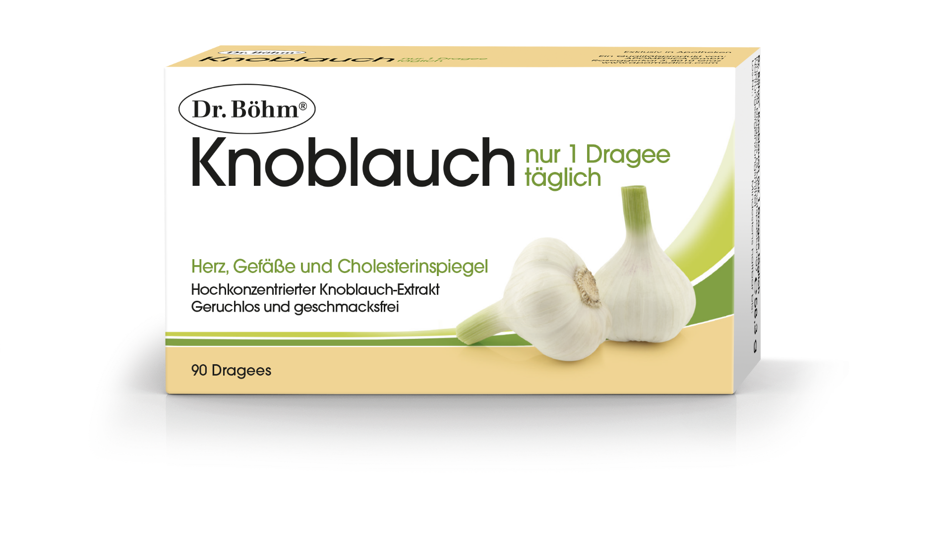 Dr. Böhm Knoblauch 1 Dragee täglich