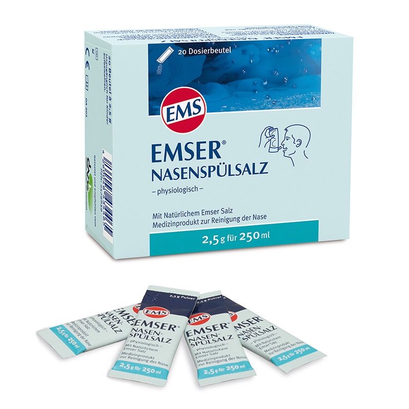 EMSER Nasenspülsalz 2,5g Beutel