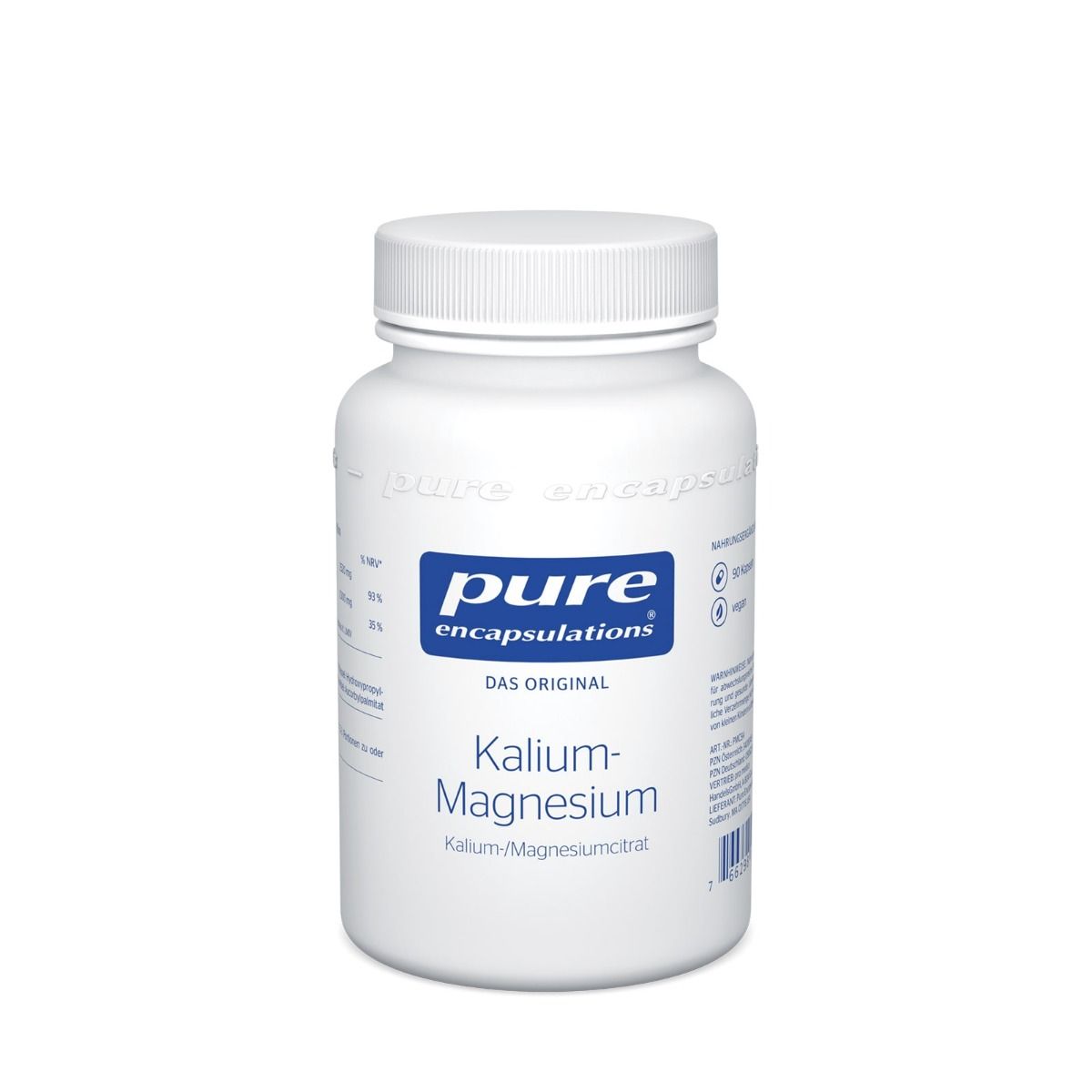 PURE Encapsulations Kapseln KALIUM MAGNESIUM CITRAT 180Stück