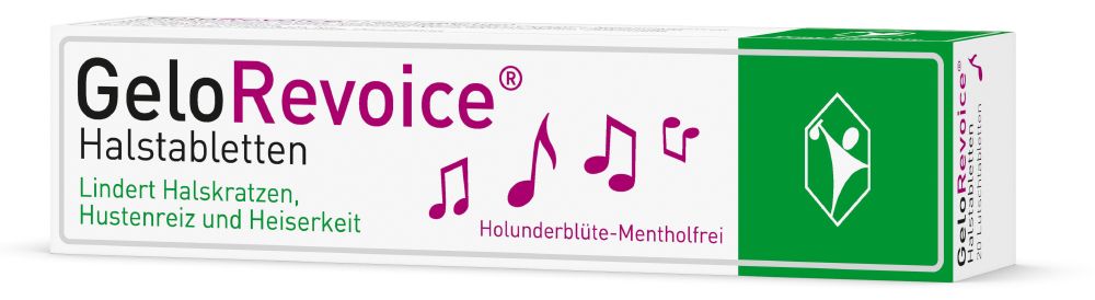 GELOREVOICE Halstabletten Kirsch-Menthol 20Stück