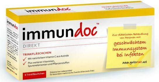 immundoc® DIREKT Trinkfläschchen 6Stück