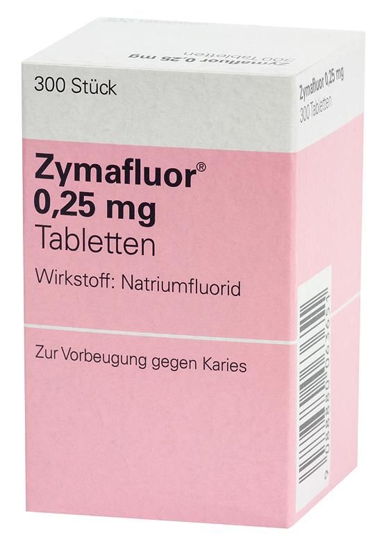 ZYMAFLUOR TBL 0,25MG