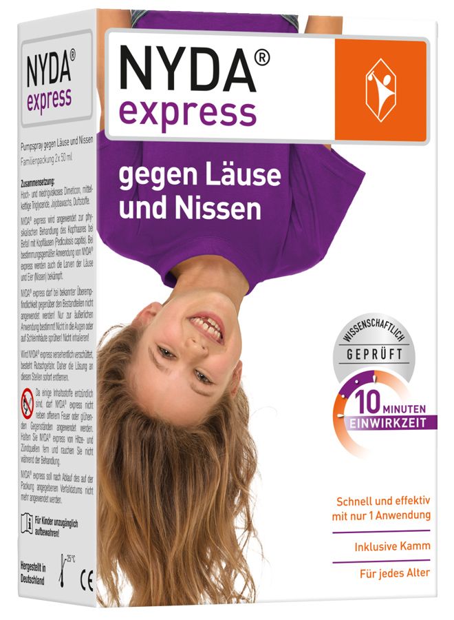 NYDA PUMPSPRAY gegen Läuse und Nissen 50ml