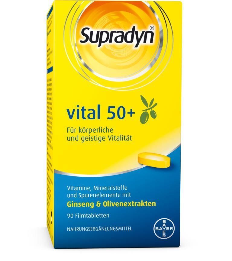 Supradyn® vital 50+ - Filmtabletten