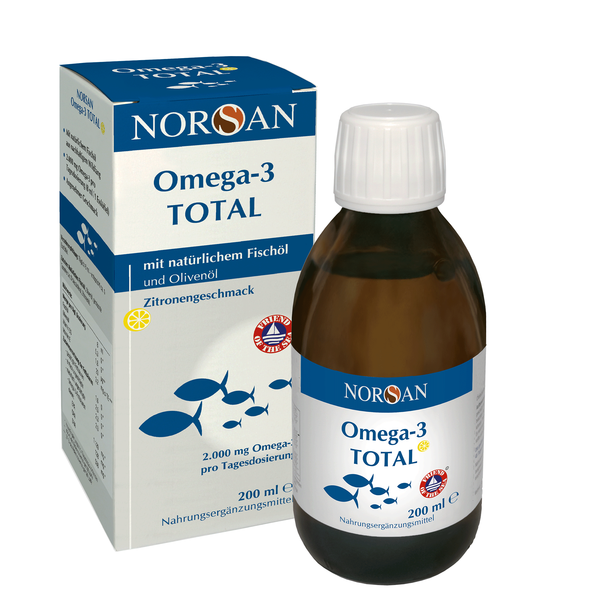 Norsan Omega 3 Total Zitrone