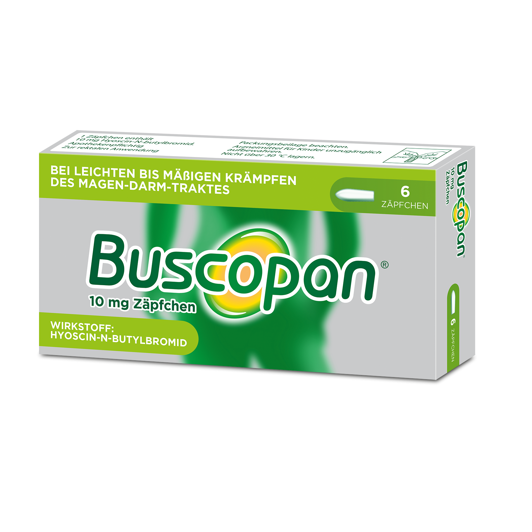 Buscopan®  10 mg - Zäpfchen