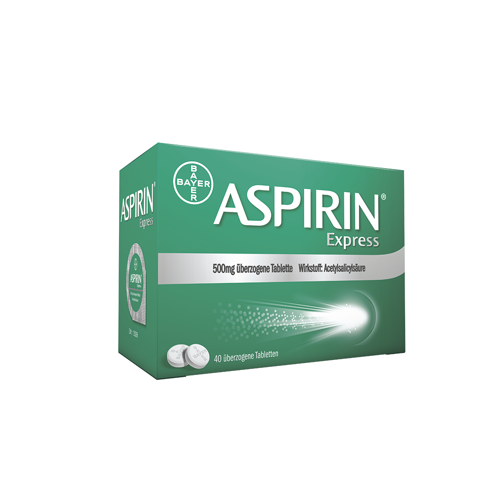 Aspirin Express 500 mg überzogene Tablette