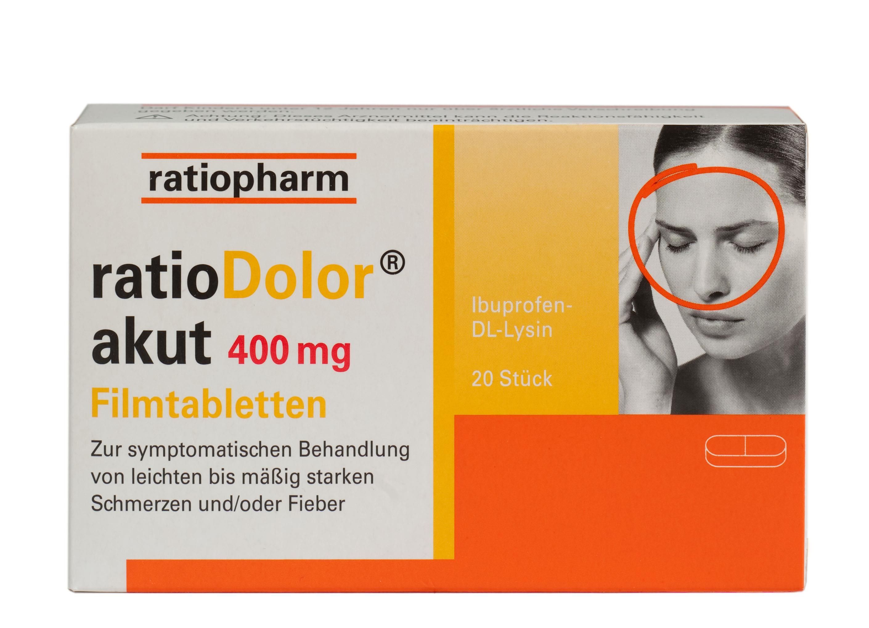 ratioDolor akut® 400 mg