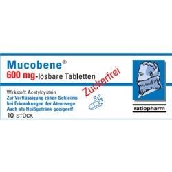 Mucobene® 600 mg lösbare Tabletten