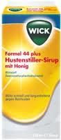 WICK Formel 44 Hustenstiller-Sirup mit Honig