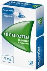 Nicorette Kaugummi 4mg ohne Geschmack