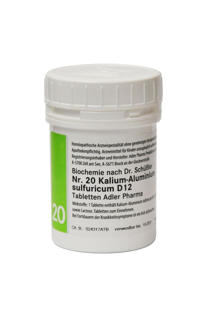 Schüssler Salz 20 Kalium-Aluminium-sulfuricum D12 Adler