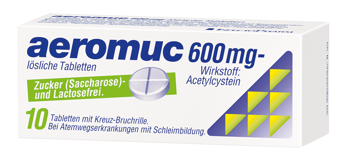 AEROMUC TBL LSL 600MG