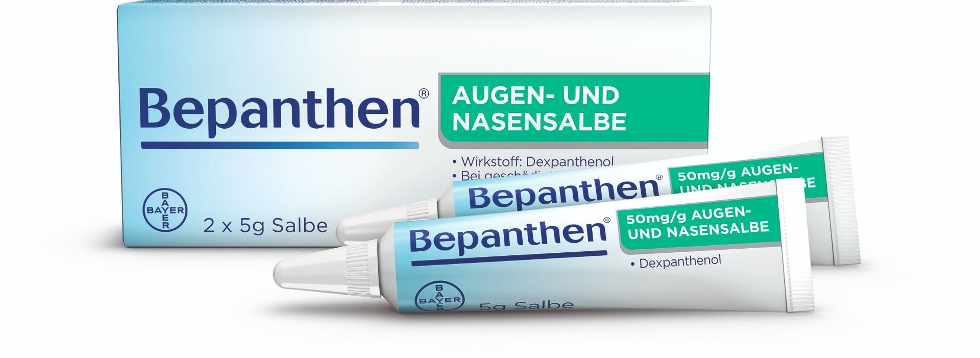 BEPANTHEN Augensalbe und Nasensalbe Doppelpackung