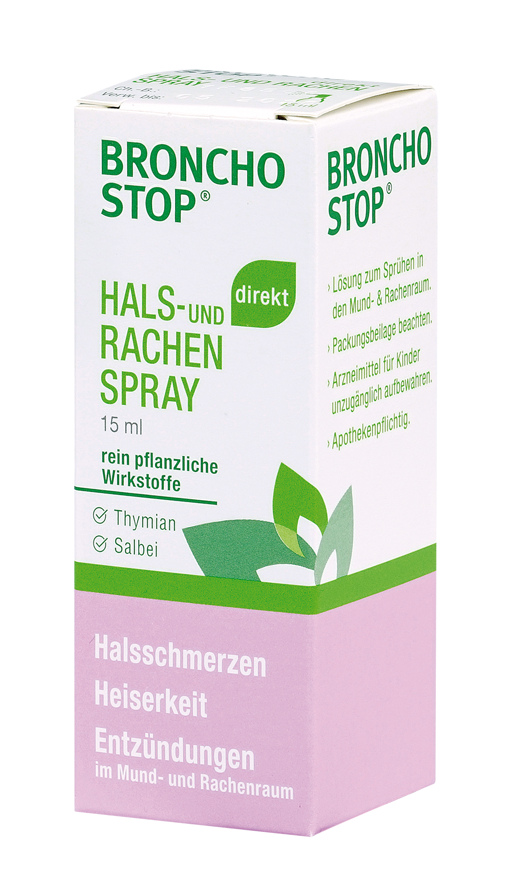 Bronchostop direkt Hals- und Rachenspray