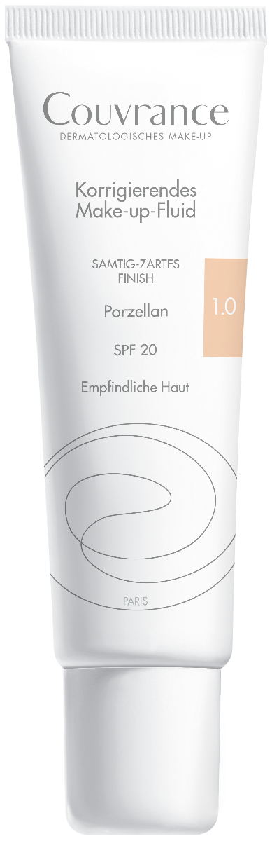 Eau Thermale Avène - Couvrance Korrigierendes Make-up Fluid Porzellan