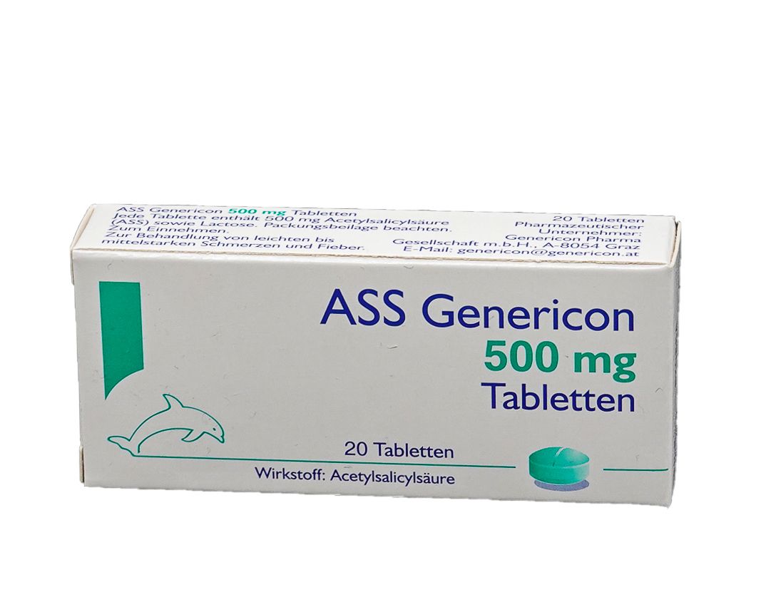 ASS GEN TBL 500MG