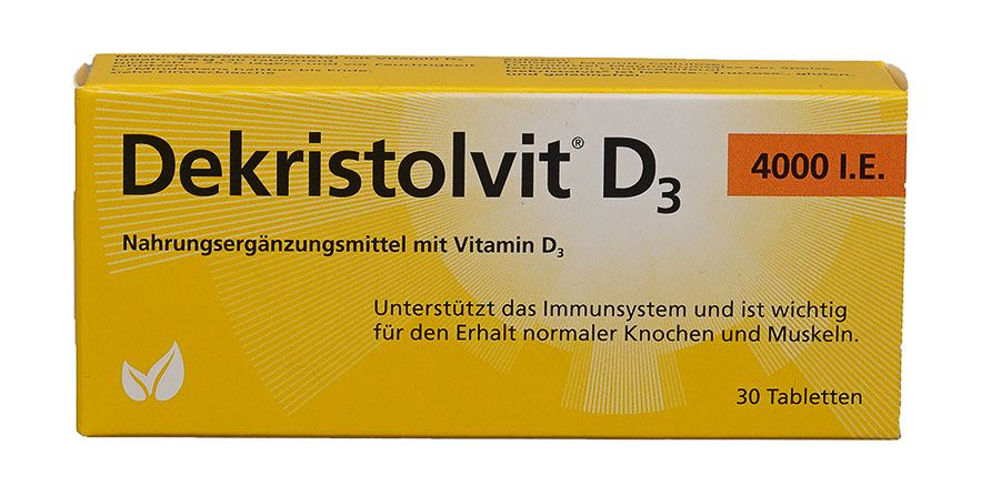 DEKRISTOLVIT D3 4000IE TBL