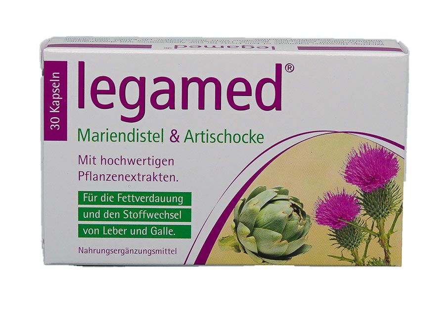 LEGAMED Mariendistel Artischoke Kapseln 30Stück